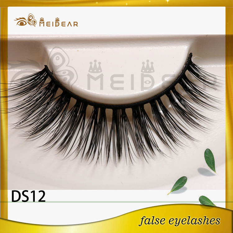 Top Quality Natural Looking 3D Silk Fur Eye Lashes
